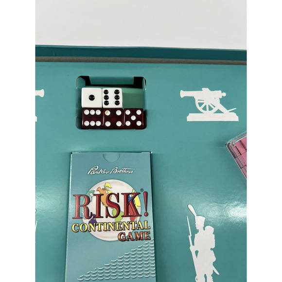 RISK! Continental Board Game 1959 First Edition Classic Reproduction COMPLETE - Picture 12 of 15